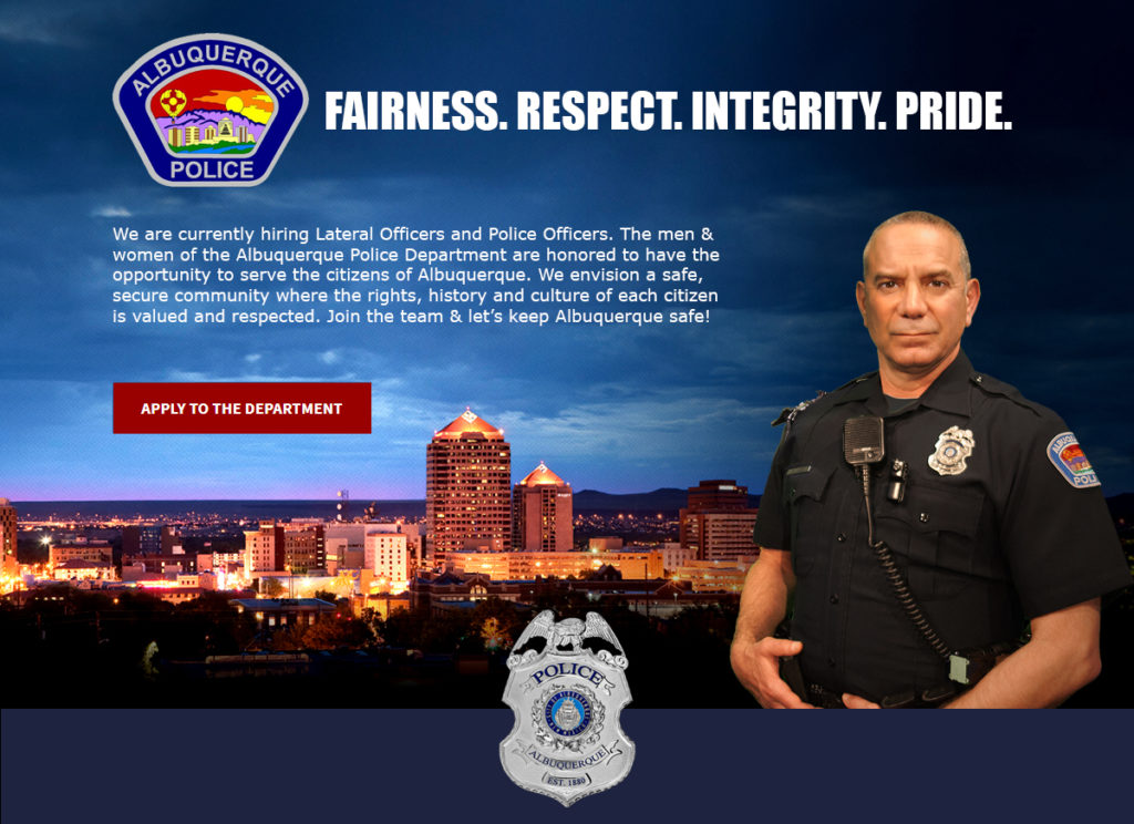 Join the Albuquerque Police Department Military Strategic Associates