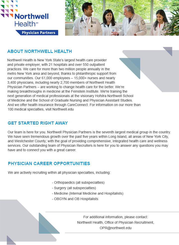 Northwell Health Physicians