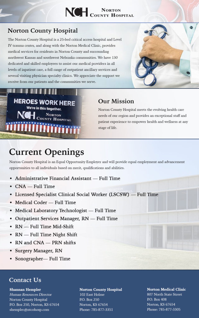 Norton County Hospital - Military Strategic