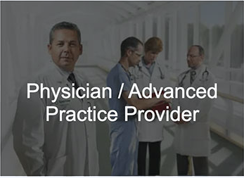 Physician/Advanced Practice Provider